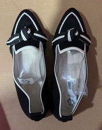 Selena Woven Bow Flats