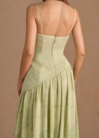 Marcella Celadon Maxi Dress