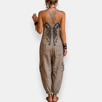 Florence - Embroidered Bohemian Jumpsuit