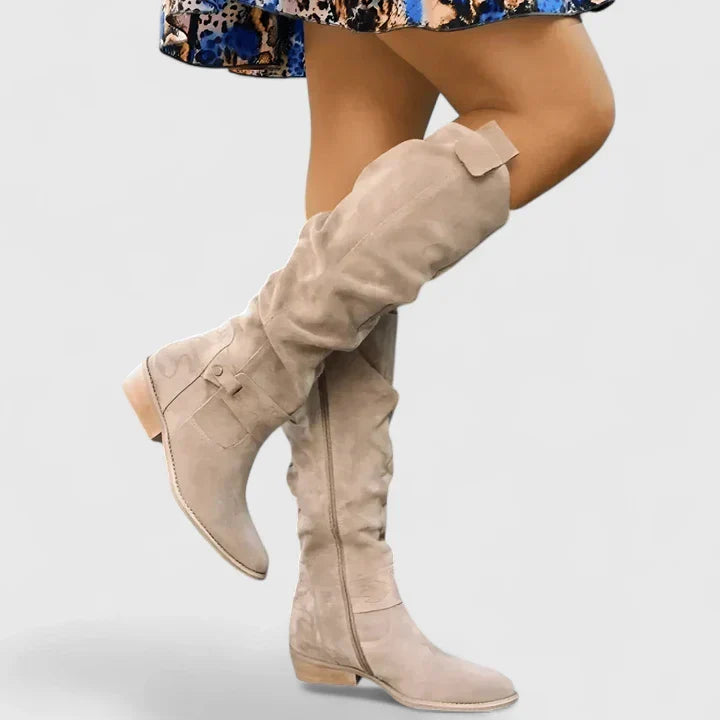 Ryzeliah | Orthopedic Boots Beige