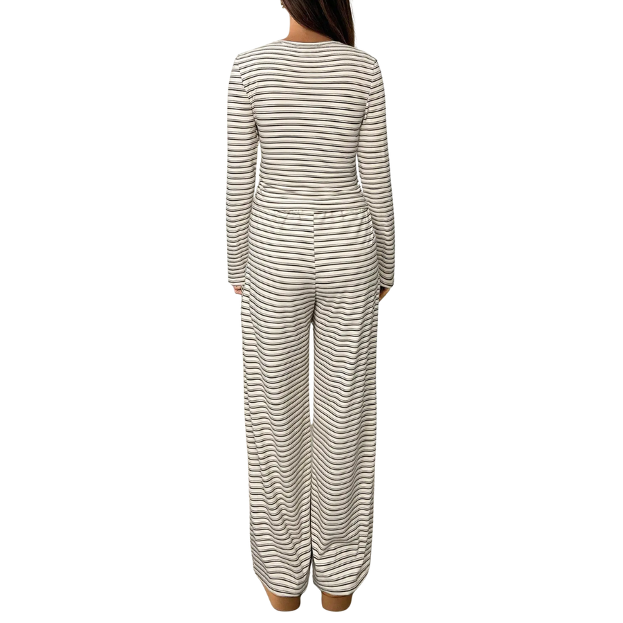 Raine - Striped Relaxed Loungewear Set