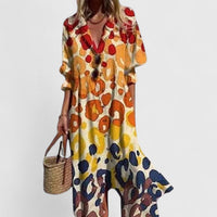 Paula | Elegant Boho Dress Yellow