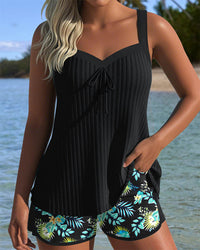 Jonquil - Two-Piece Striped Tankini