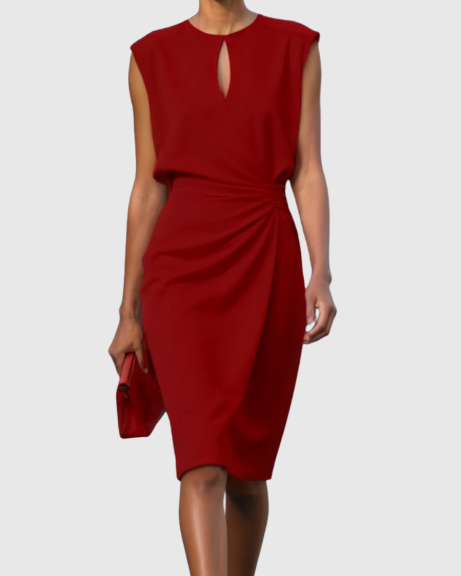 Mae | Elegant And Comfortable Dress For Every Occasion Red