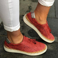 Arden | Orthoflex Slip-Ons Red