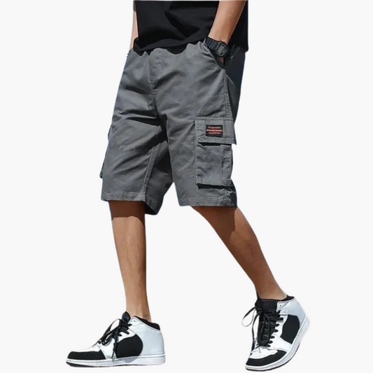 Casual Cargo Shorts for Men Summer Style – Grey