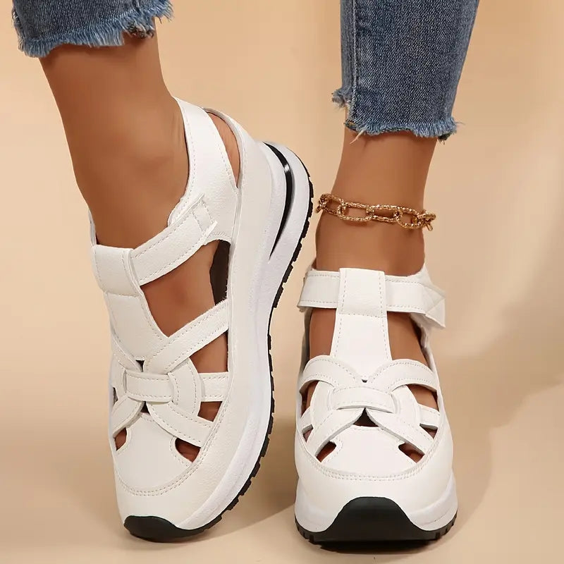 Oveta | Orthopedic Sandals White