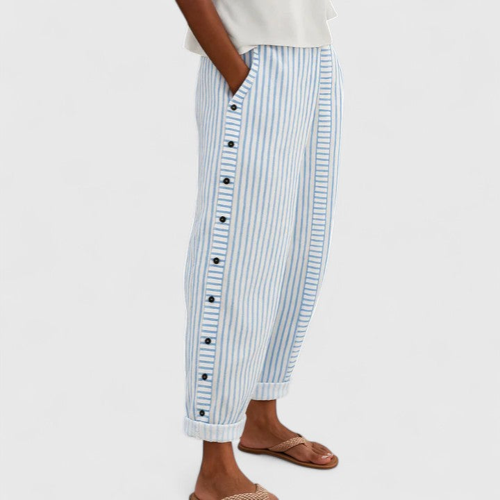 Sharmaine | Sophisticated Trousers Blue