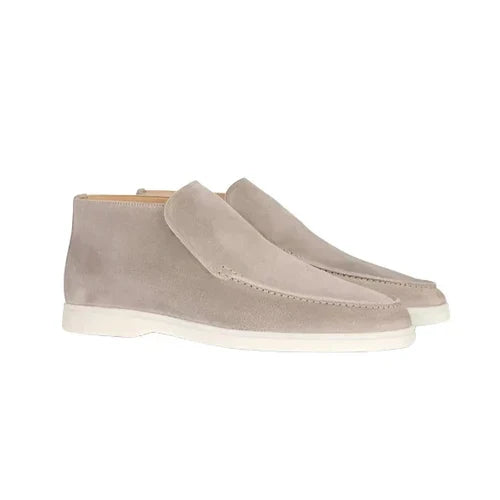 Charles | Suede Shoes Beige