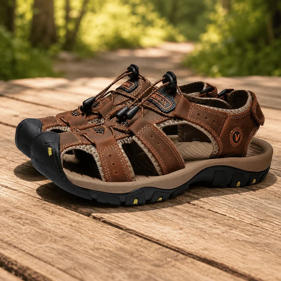 Amos - Comfortable Closed-Toe Sandals
