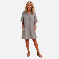 Maud - Relaxed Casual Shirt Dress