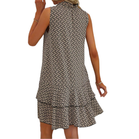 Clarimond - Bohemian Printed V-Neck Sundress