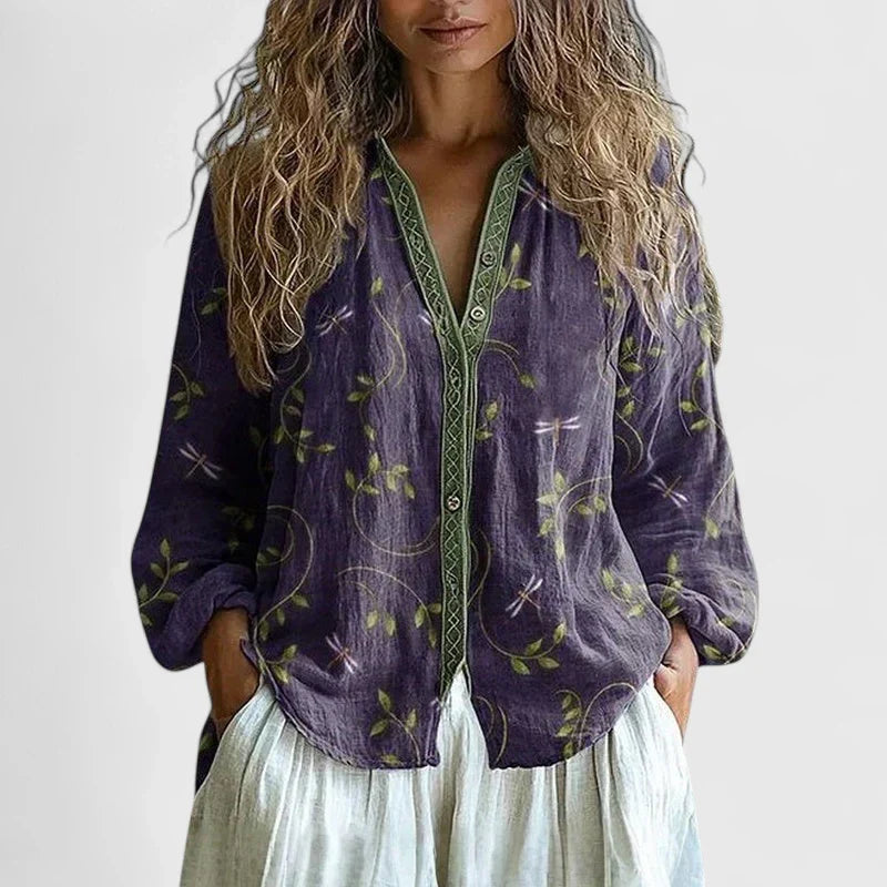 Olivianne | Elegant Blouse Purple