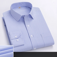 Axel | Elegant Office Shirt Light Blue