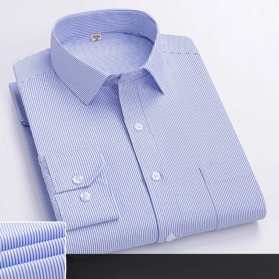 Axel | Elegant Office Shirt Light Blue