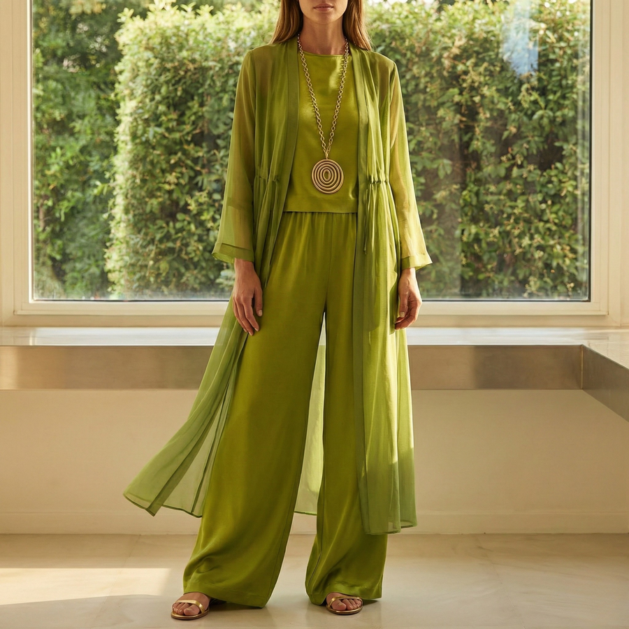 Enid – Elegant Three-Piece Comfort Set