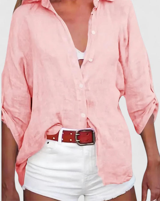 Nala | Sophisticated Top Pink
