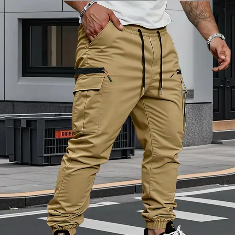 Desmond – Cargo Stretch Joggers for Men