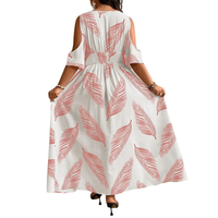 Wivina – Boho Cold Shoulder Summer Dress