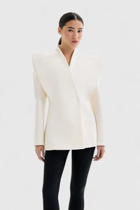 Valeria | Elegant Blazer White