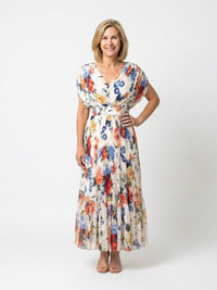 Mollie – Pleated Midi Dress