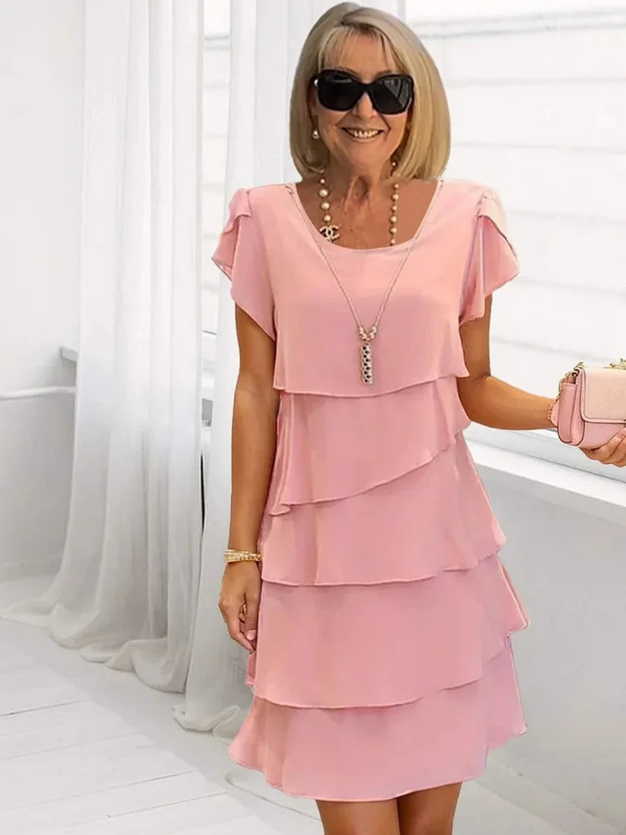 Isla - Sweet Chiffon Layer Dress