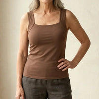 Dulcie - Built-In Comfort Bra Tank Top