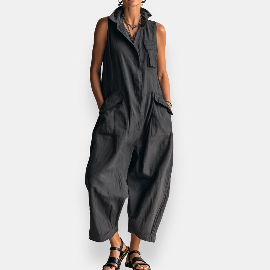 Brooke – Relaxed Sleeveless Jumpsuit