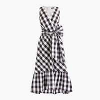J. Crew Dress Nwt J.Crew Sleeveless Faux Wrap Dress With Pockets In