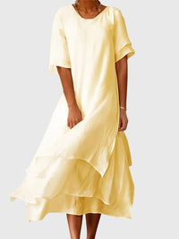 April | Elegant Dress Yellow