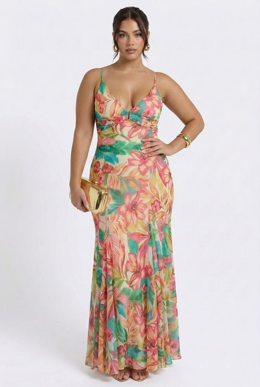 Golden Hour In Palma Maxi Dress