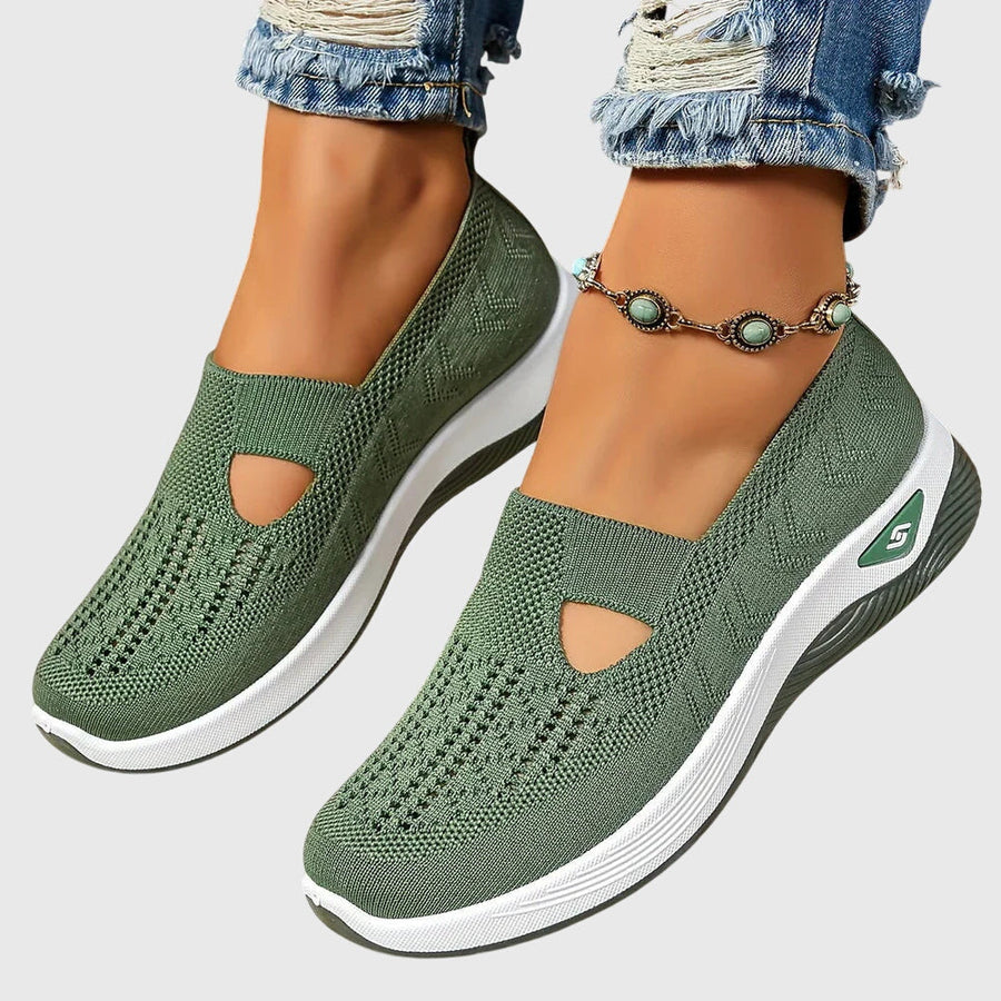 Emely | Orthopedic Slip-On Shoes Green
