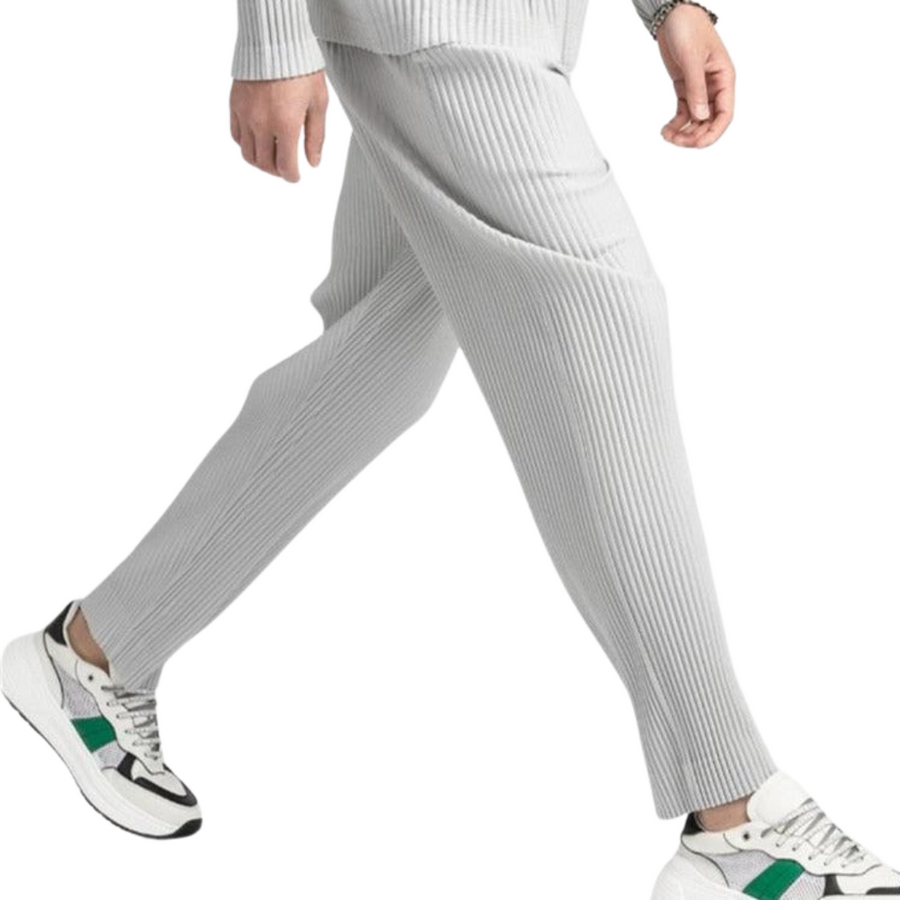 Jeffrey | Corduroy Cotton Pants Gray