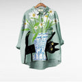 Alice - Elegant Linen Summer Blouse