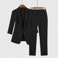 Nyvanna | Sophisticated Blazer Set Black