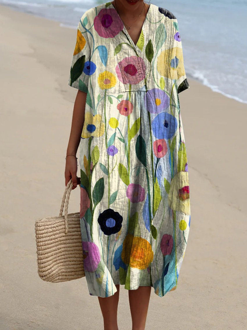 Hannah Floral Summer Dress