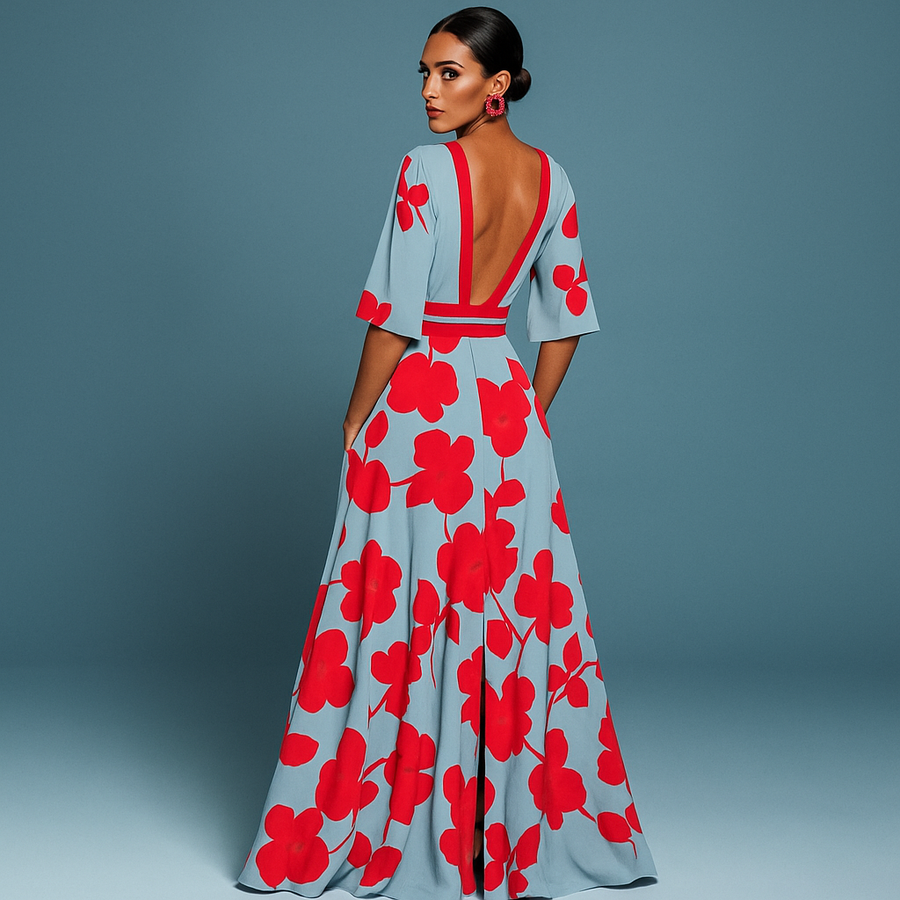 Madison - Elegant Viscose Dress