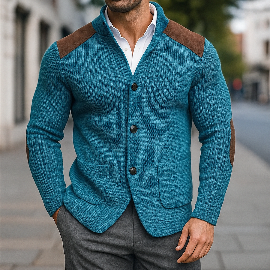 Matthew – Textured Knit Blazer