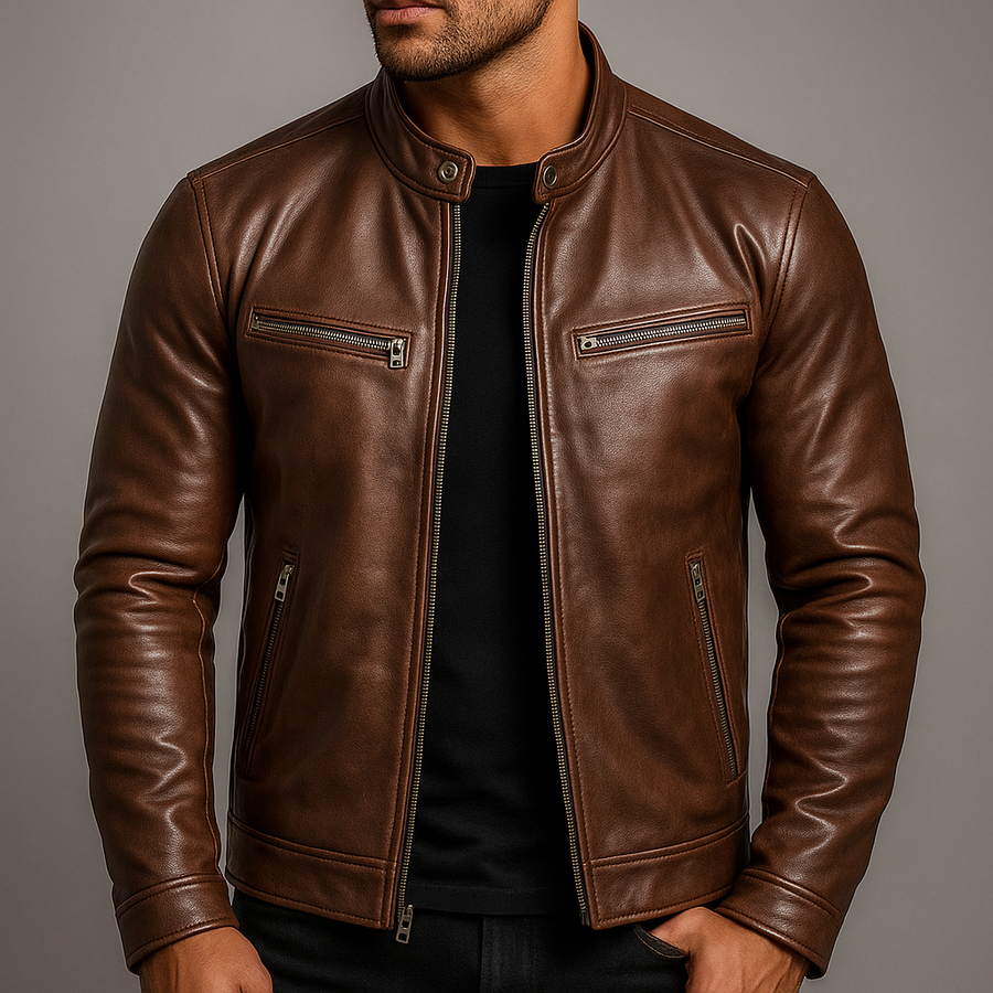 Alistair - Vintage Leather Jacket