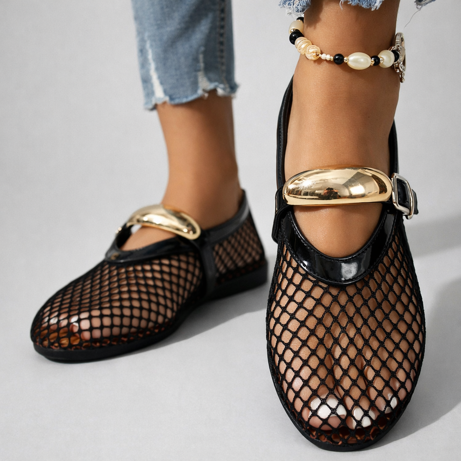 Arlene - Elegant Mary Jane Flats
