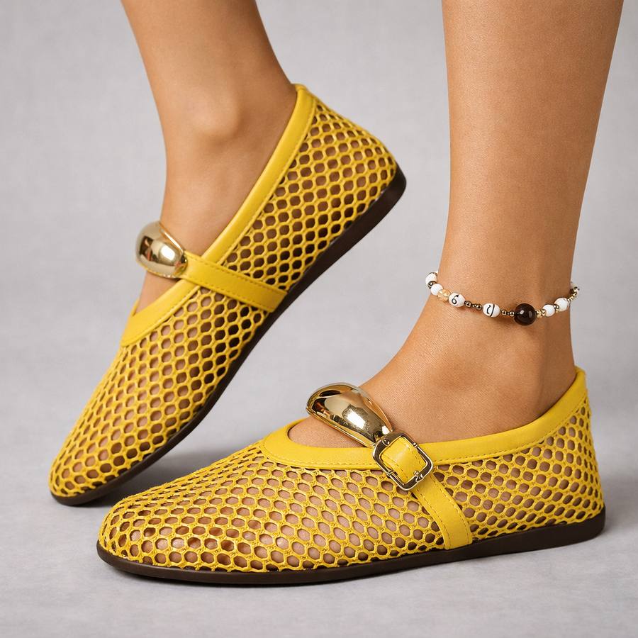 Arlene - Elegant Mary Jane Flats