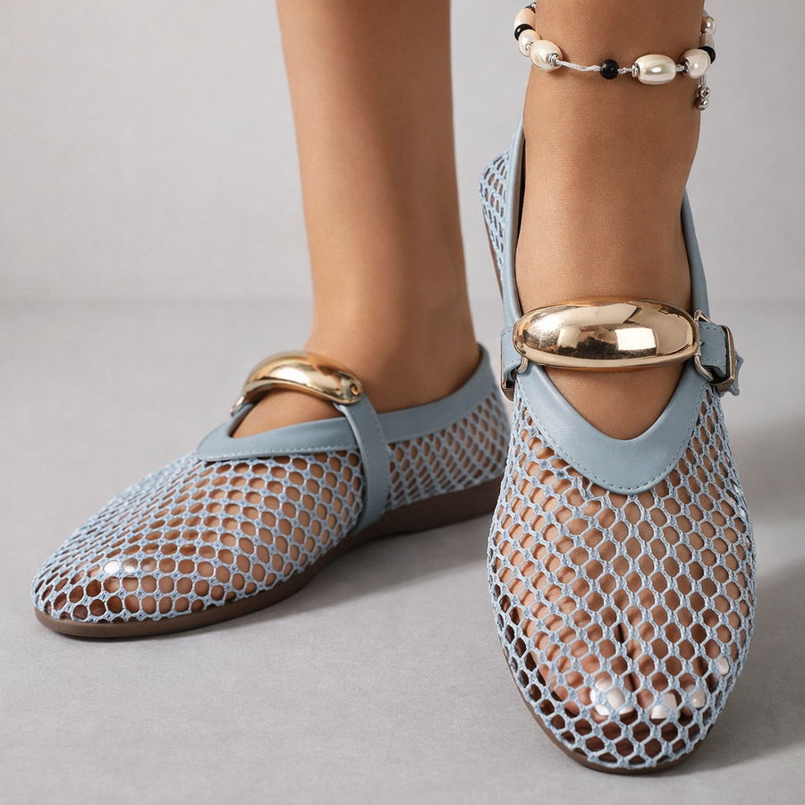 Eadie – Orthopaedic Mesh Mary Jane Shoes
