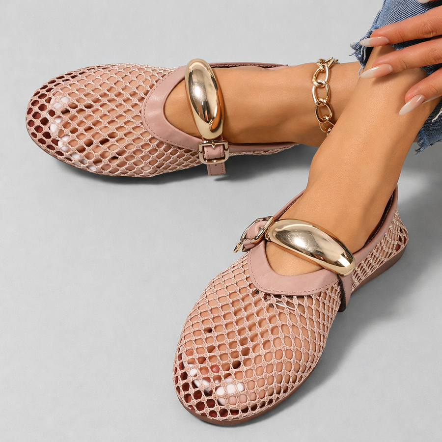 Arlene - Elegant Mary Jane Flats