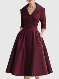 Helena Wrap Midi Dress