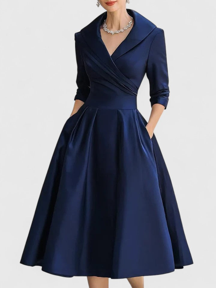 Helena Wrap Midi Dress