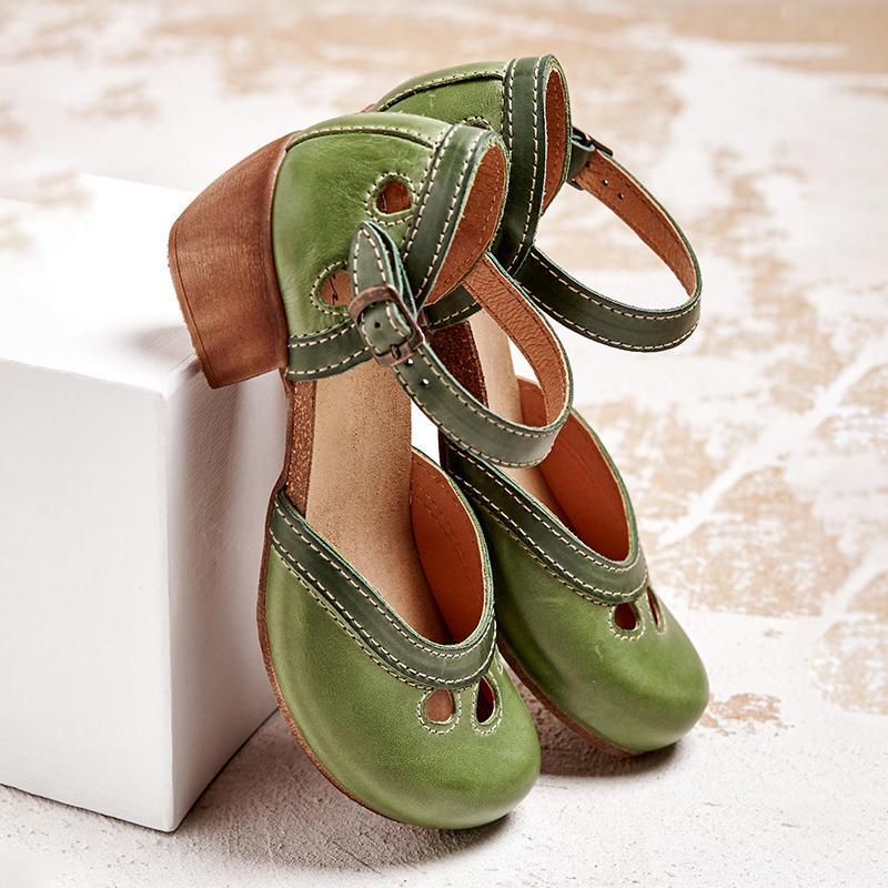 Aoife – Orthopedic Low-Heel Sandals