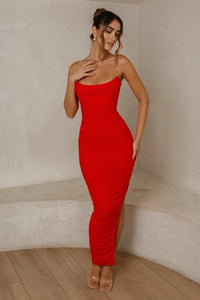 Jaus Dress Jaus Australia Isabelle Maxi Dress Red 2xl Formal