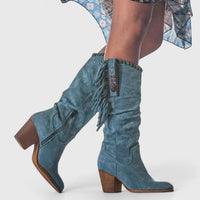 Megyn | Orthopedic Boots Blue