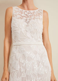 Ottilie Beaded Maxi Wedding Dress