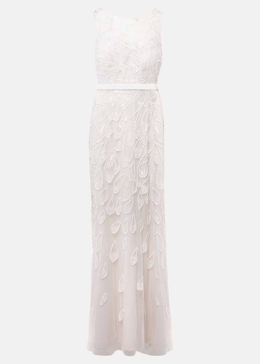 Ottilie Beaded Maxi Wedding Dress